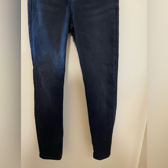 ✨Women’s Warm Black Skinny Jeans Size 0 - Picture 7 of 12